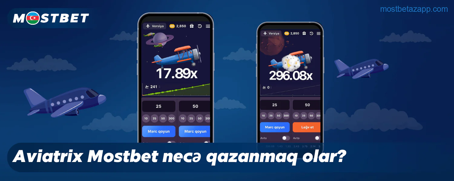 Mostbet Azərbaycan Aviatrix oyununda qazanma şansınızı artırmaq üçün statistikaya diqqət edin və böyük məbləğləri riskə atmayın