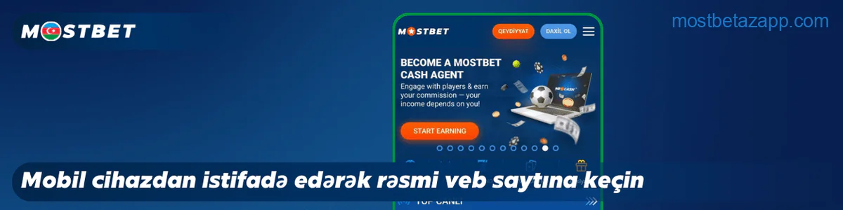 Android-də Mostbet Azərbaycan apk yükləmək üçün mobil cihazınızdan rəsmi veb saytına daxil olun