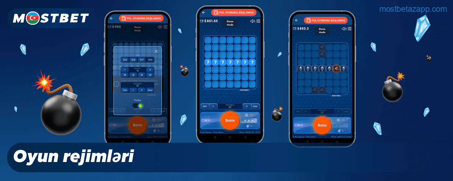 Mostbet Azərbaycan Mines oyununda Avtomatik Oynatma və Nümayiş rejimlərindən istifadə edərək qazanma şansınızı artırın